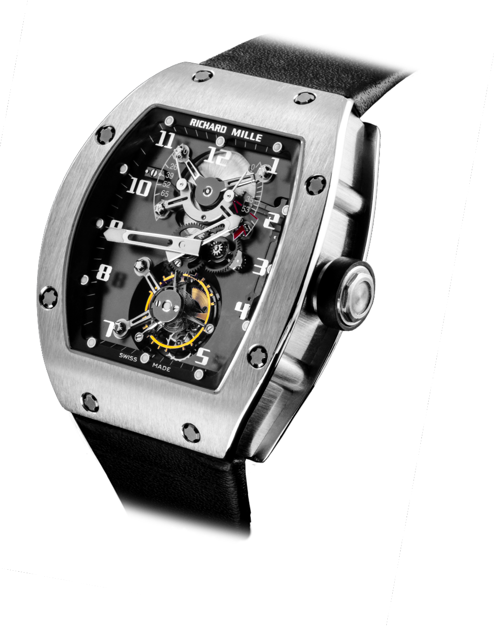 Richard Mille Skeletonised Automatic Titanium Watch RM010
