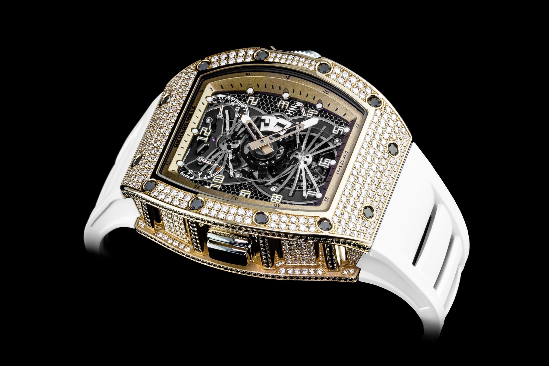 Richard Mille RM65 01 Rose Gold Automatic Winding Split-seconds ChronographRichard Mille RM65-01 Automatic Winding Split Seconds Chronograph