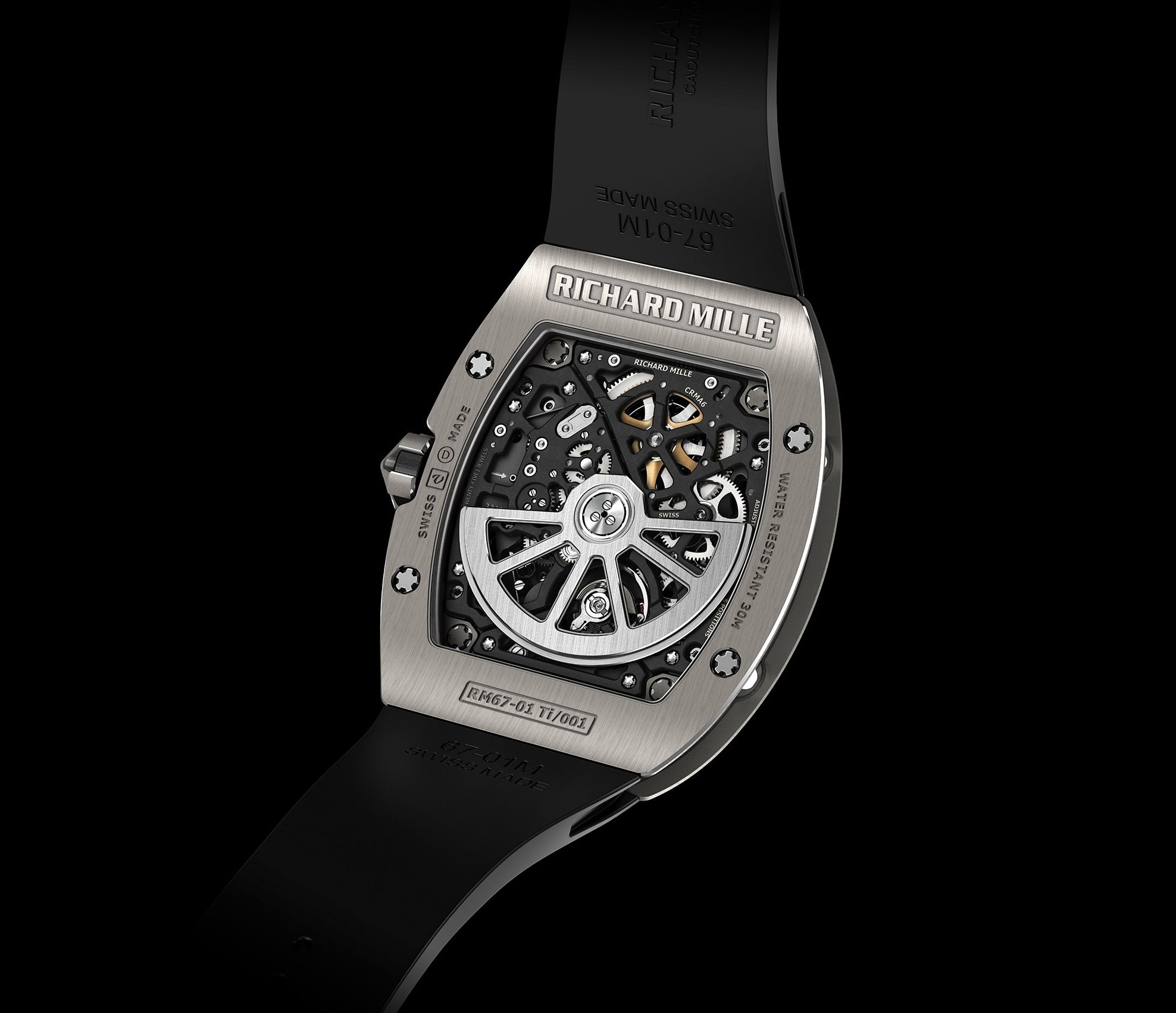 Richard Mille Flyback Chronograph RM011-FM | Titanium | Rubber Strap | Box and Paper