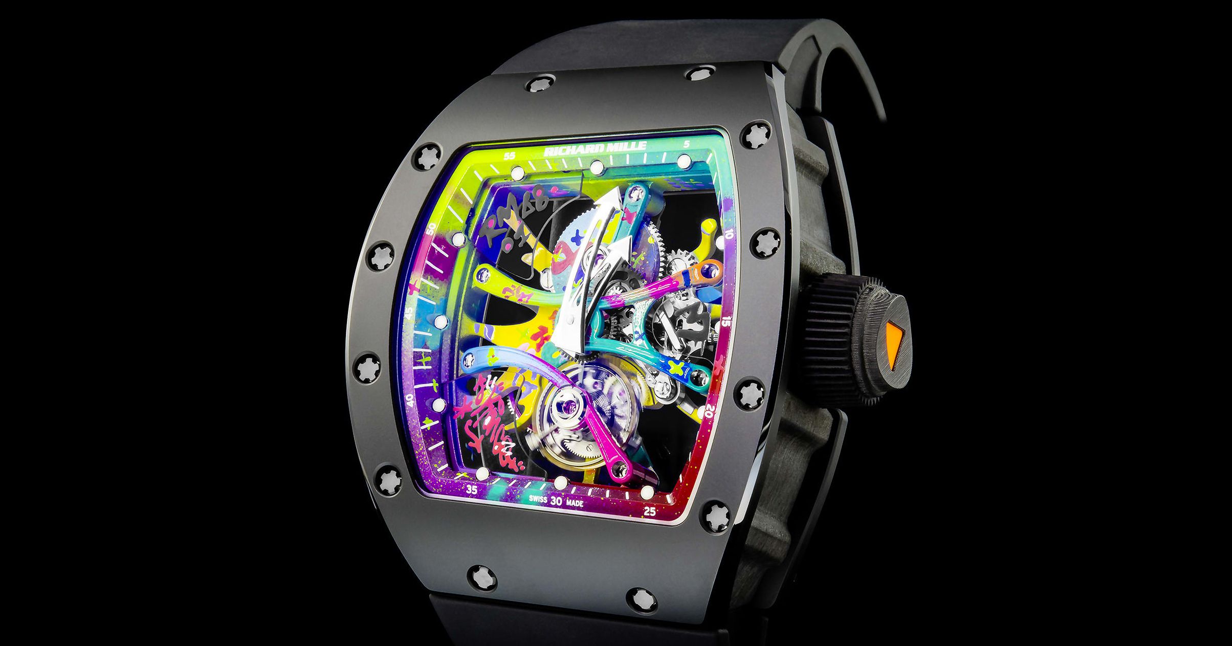 Richard Mille Midnight Fire Automatic Winding Flyback Chronograph RM 11