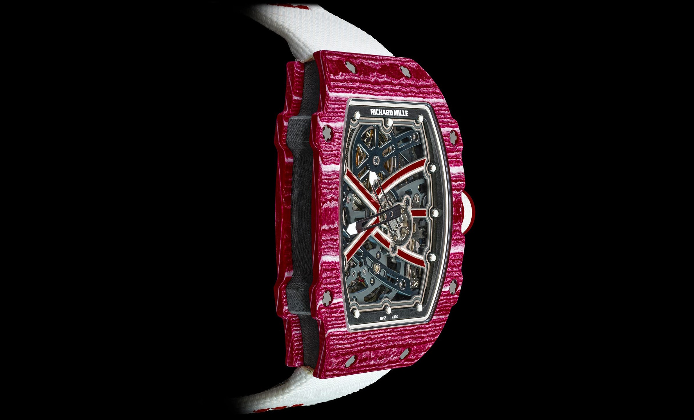 Richard Mille Rm11-03 Rose Gold Diamond Set Case