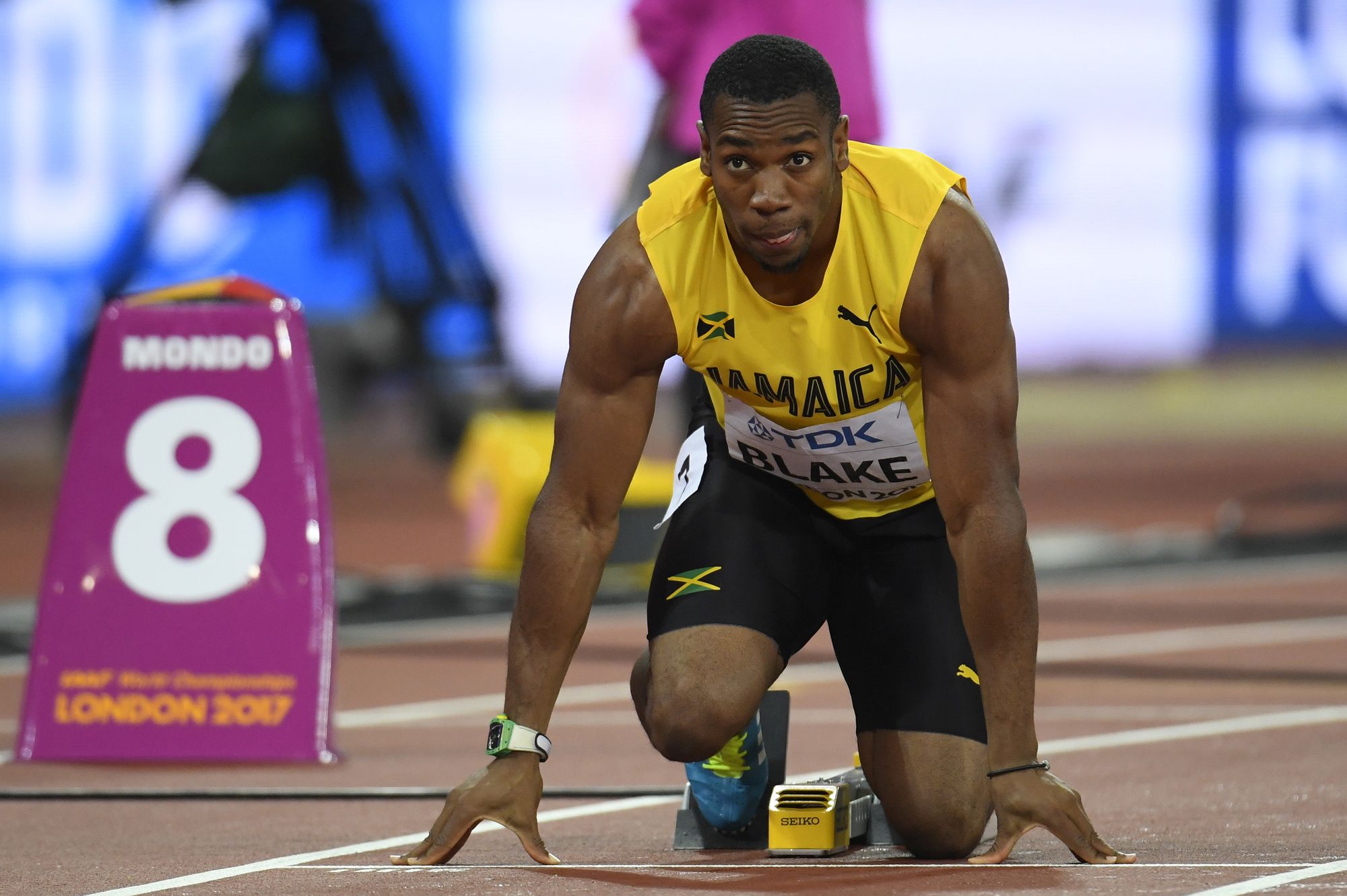 YOHAN BLAKE WATCH RICHARD MILLE