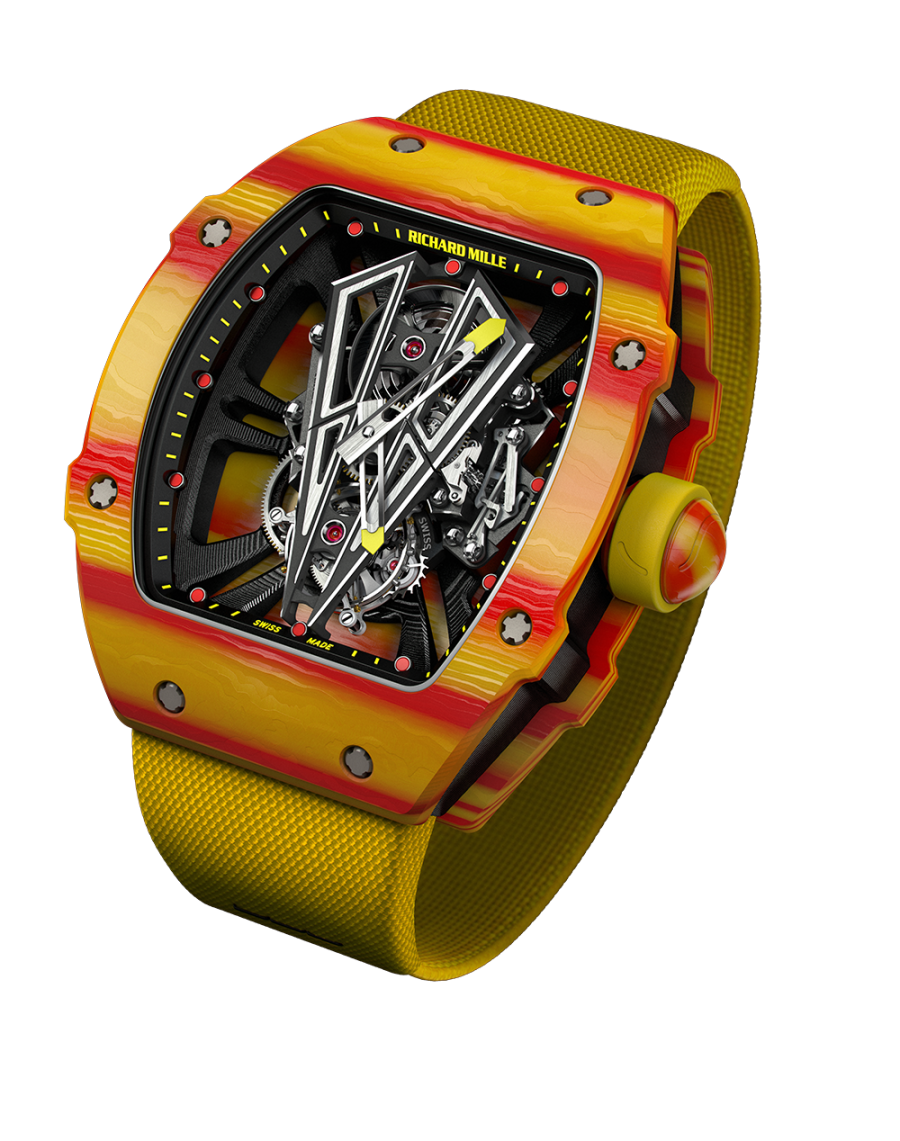 Richard Mille Skeletonised Automatic Titanium Watch RM010