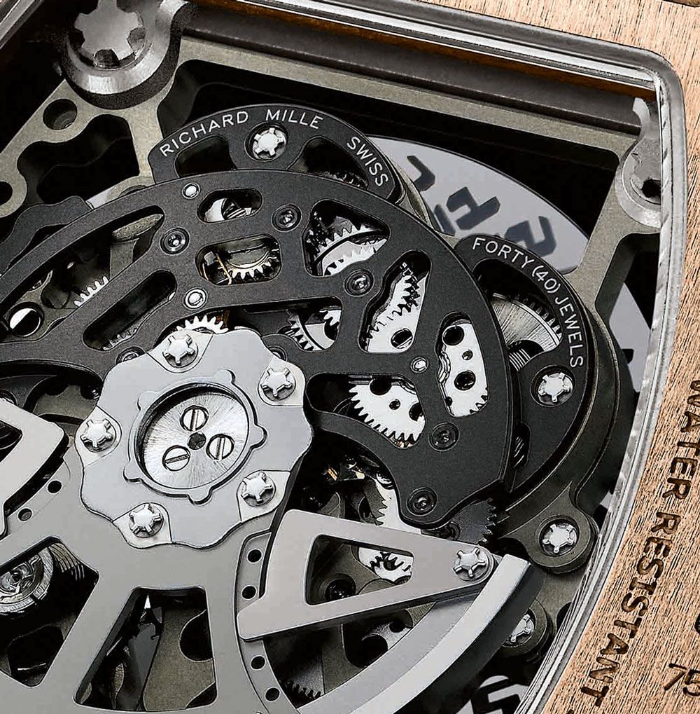 Richard Mille RM 004 Piece Unique Sandblast Titanium Split Seconds Chronograph