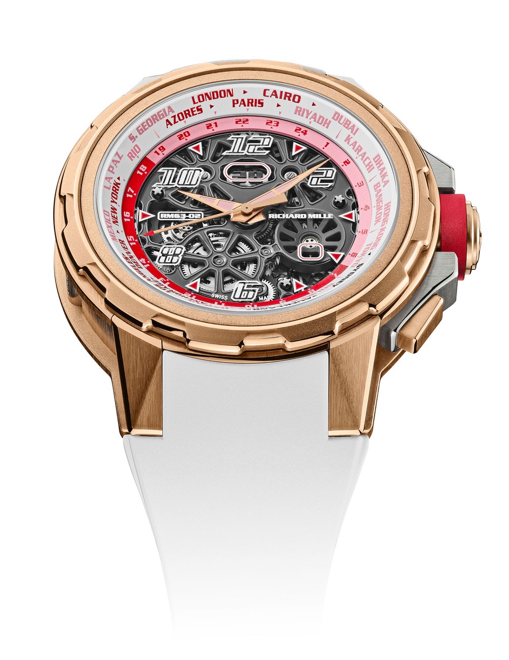 Reloj RICHARD MILLE RM 63-02 AUTOMATIC WORLDTIMER