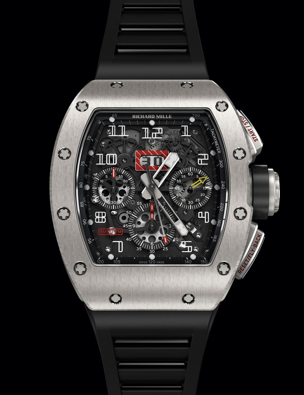 Richard Mille Limited Edition McLaren Carbon TPT Automatic Flyback Chronograph RM11-03