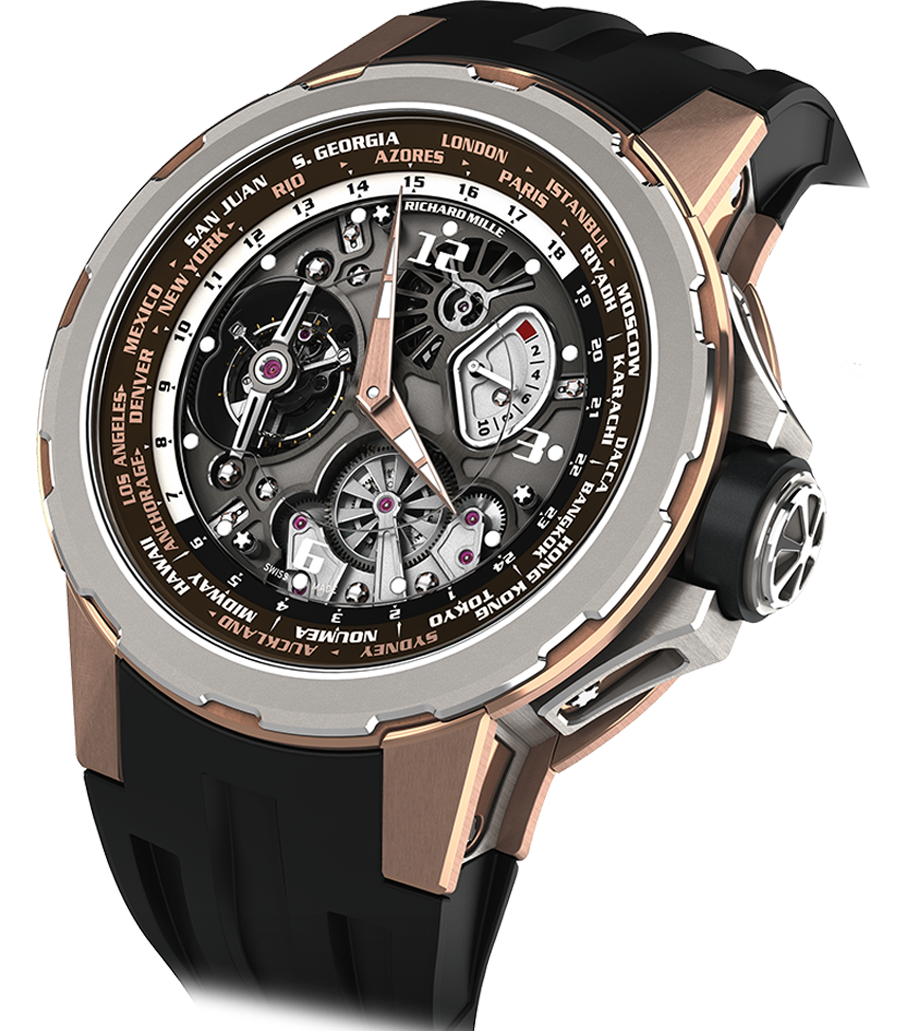 Richard Mille Titanium Transparent Skull Automatic 11-03Richard Mille Tourbillon Alain Prost Rm 70-01