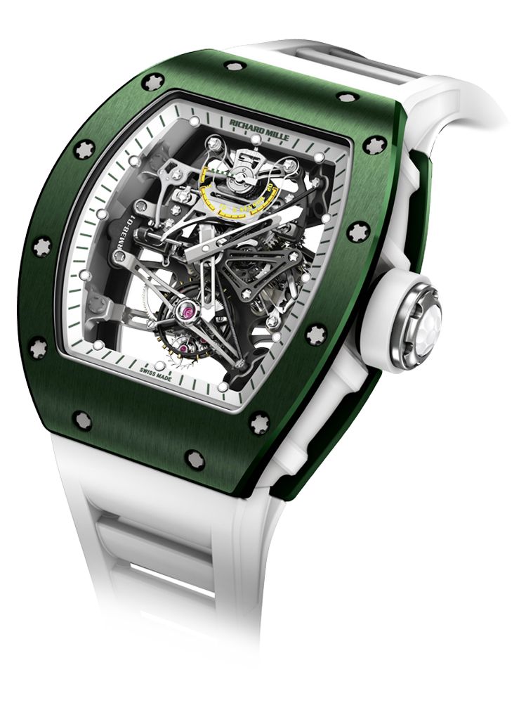 Richard Mille 67-02 ‘Mutaz Essa Barshim’Richard Mille RM016 Rose Gold Automatic Extra-Flat Boutique Limited Edition Only 15 Pieces Black Titan