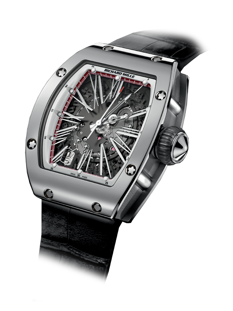 Richard Mille RM 005 18k Rose Gold Skelontonized 45MM Watch