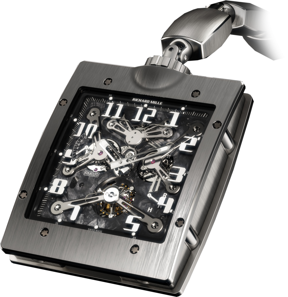 RM 020 : Watch Manual Winding Tourbillon Pocket Watch | RICHARD MILLE