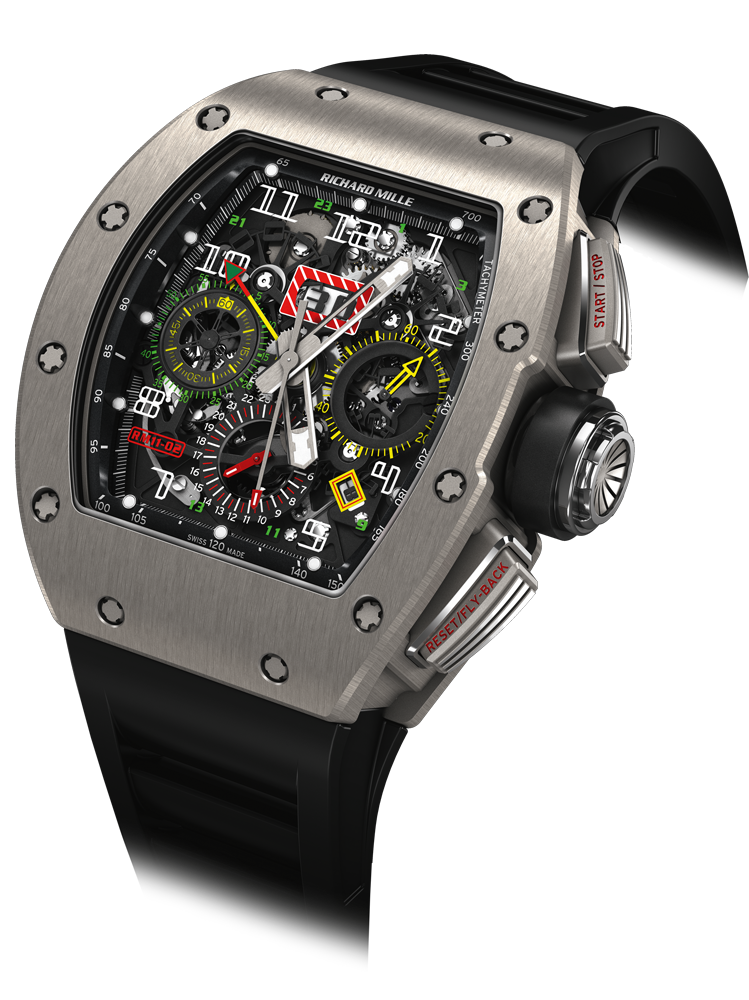 Richard Mille RM 010 White Gold with Red Rubber Recently Serviced UnwornRichard Mille RM 011