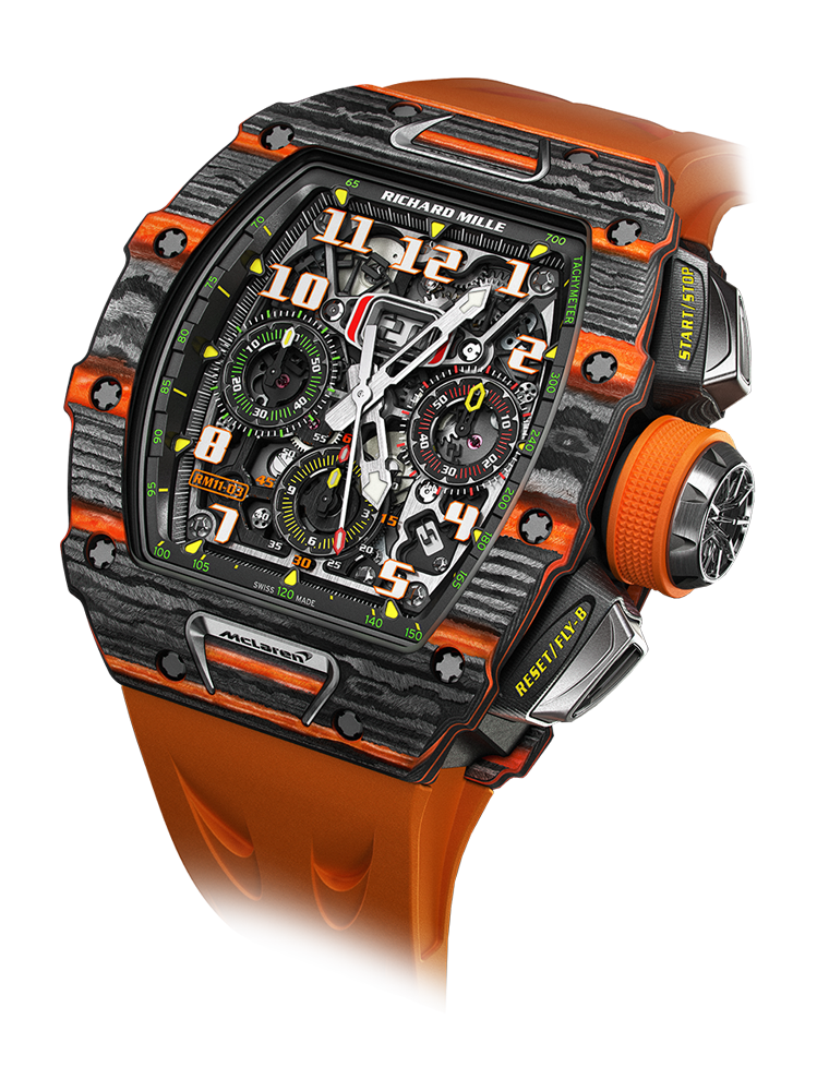 RM 11-03 : Reloj Cronógrafo Flyback McLaren RICHARD MILLE