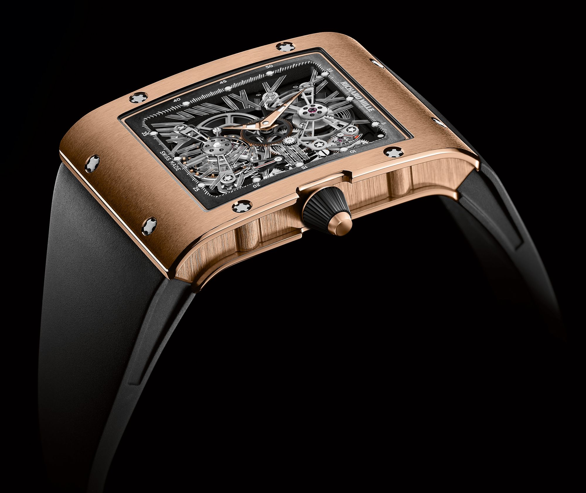 Richard Mille RM033-02 Automatic in Carbon TPT & Rose Gold RM33