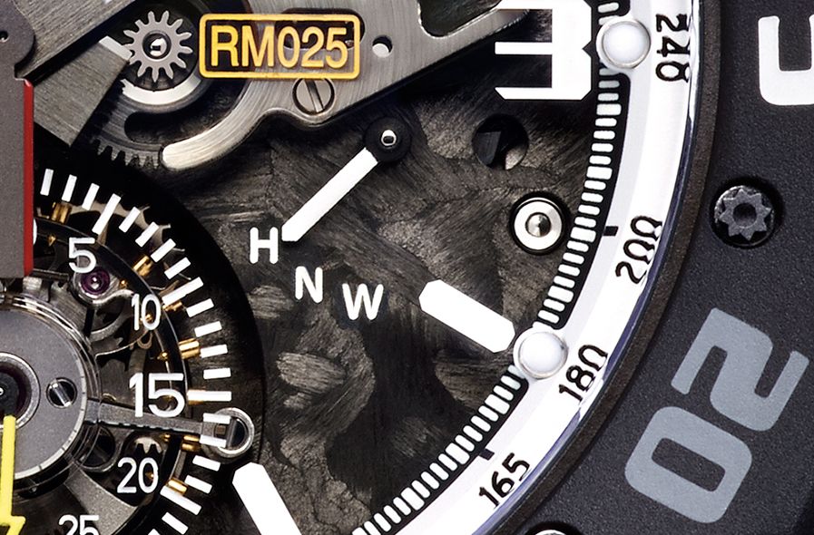 Richard Mille “Ivory” Felipe Massa Chronograph Flyback, 18 Kt Rose Gold, Skeleton Dial, RM011