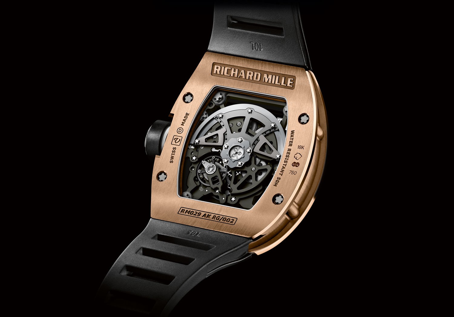 Richard Mille RM011-02 AO Ti Titanium GMT | Flyback Chronograph Automatic | Full Set | Skeleton RM11