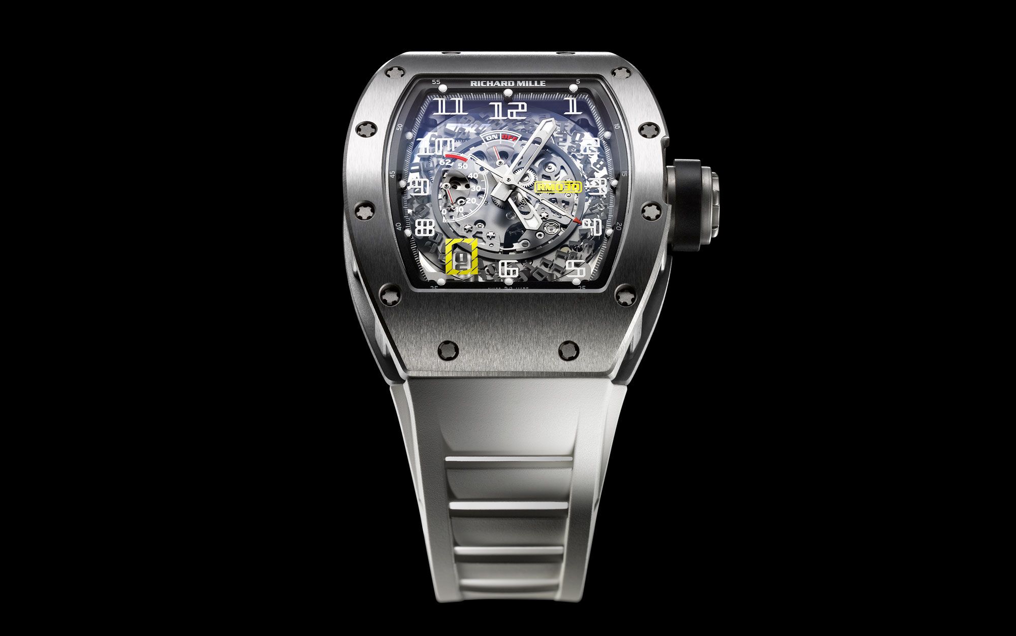 Richard Mille RM005Richard Mille RM005 18k White Gold Diamond Pave Watch