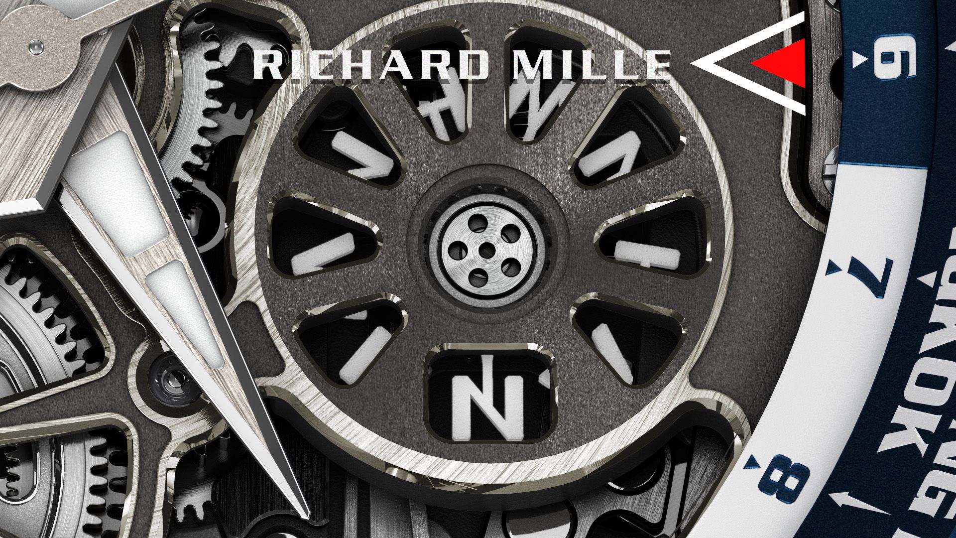 Richard Mille RM030 Automatic Decracable Rotor RM030 WGRichard Mille RM032 Automatic
