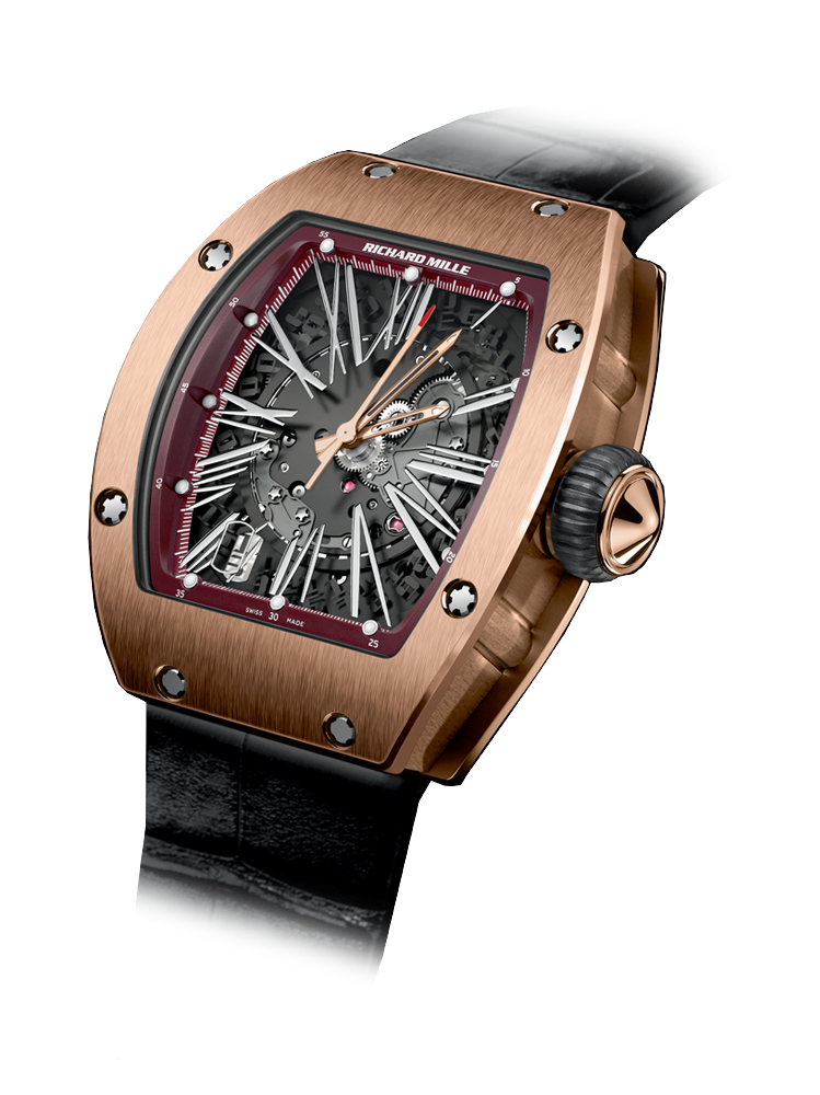 Richard Mille RM 011 RM11-03 Felipe Massa 18k Rose Gold Flyback Chronograph Annual Calendar