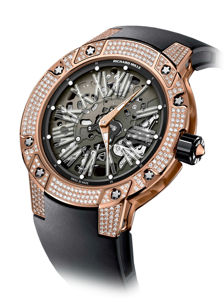 Richard Mille Rm11-03 Rose Gold & Titanium Automatic Flyback Chronograph 49mm