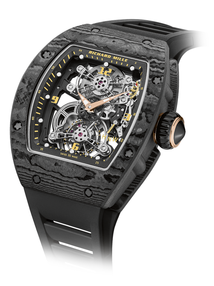 Richard Mille RM016 White Gold Baguette Set Unique Piece