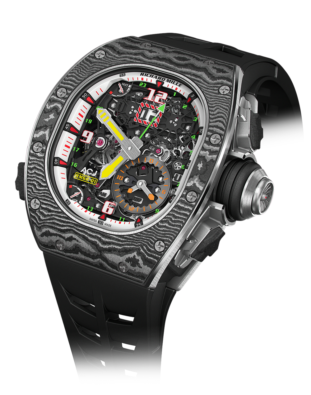 Richard Mille Manual Winding Tourbillon Erotic Limited edition of 30 pieces - RM69Richard Mille Manual Winding Tourbillon Erotic Limited edition of 30 pieces RM69