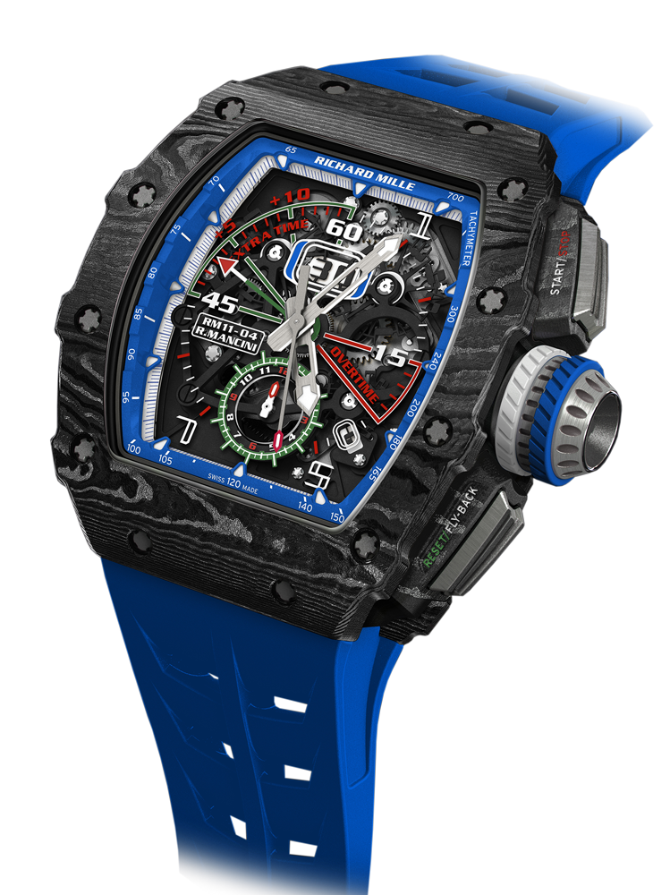Richard Mille Flyback Chronograph RM011-FM | Titanium | Rubber Strap | Box and Paper