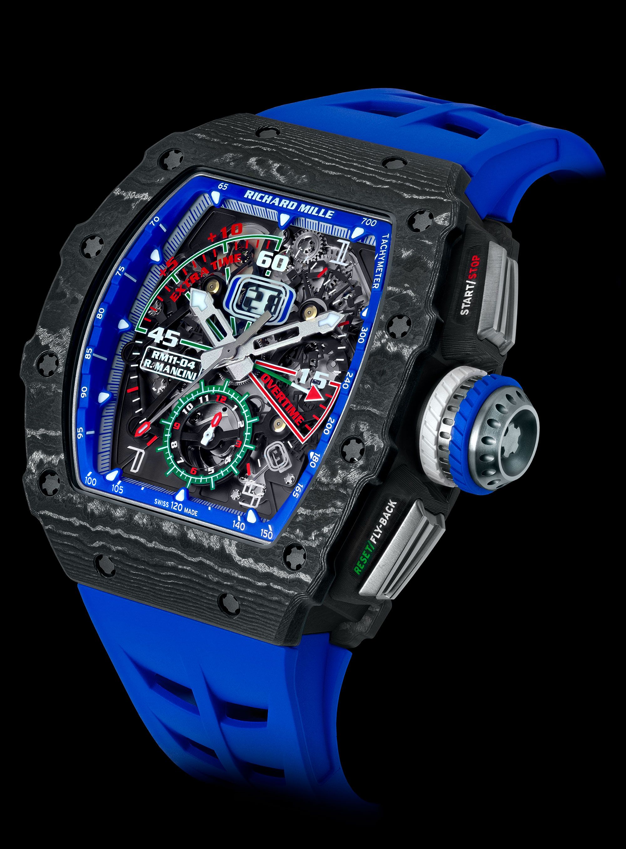 Richard Mille RM 011 Black Ceramic Yellow Flash Limited to 50pc Worldwide