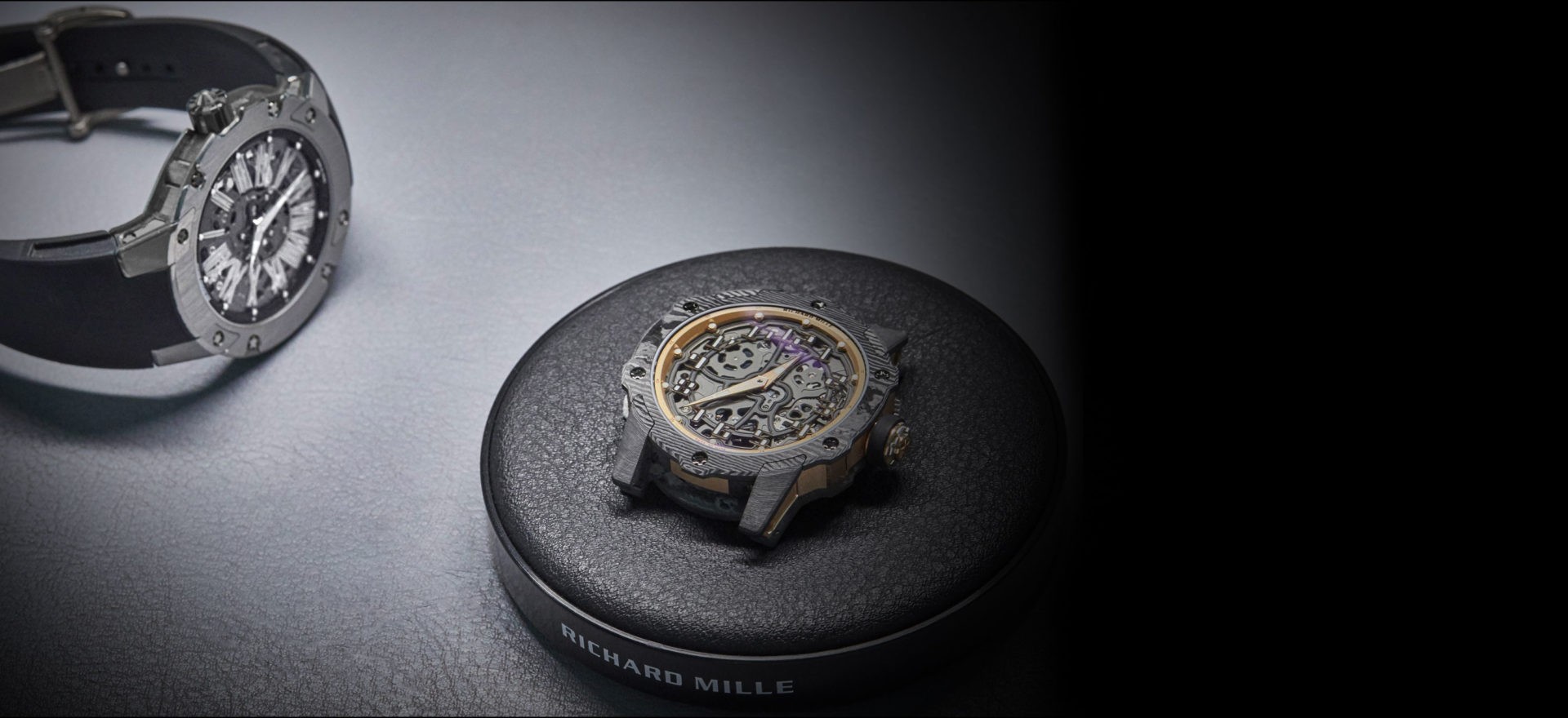 Richard Mille Manual Winding Tourbillon Worldtimer Jean Todt Rose Gold With Titanium Case (New Full Set)