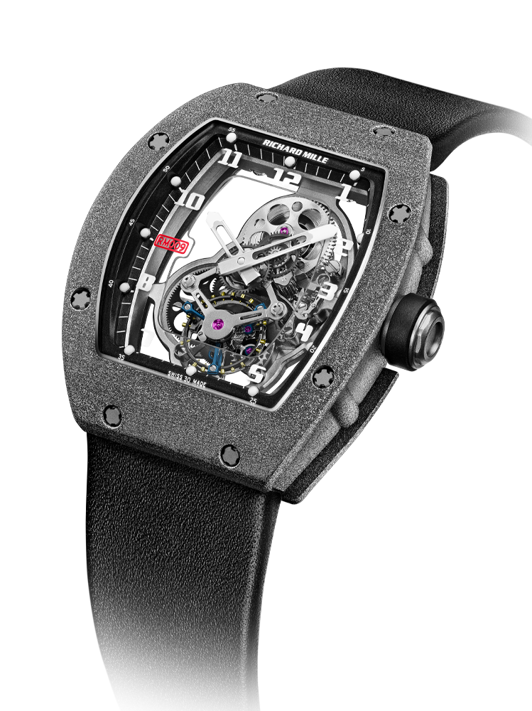 Tourbillon Felipe Massa RM 009 — Manual winding tourbillon movement with hours and minutes