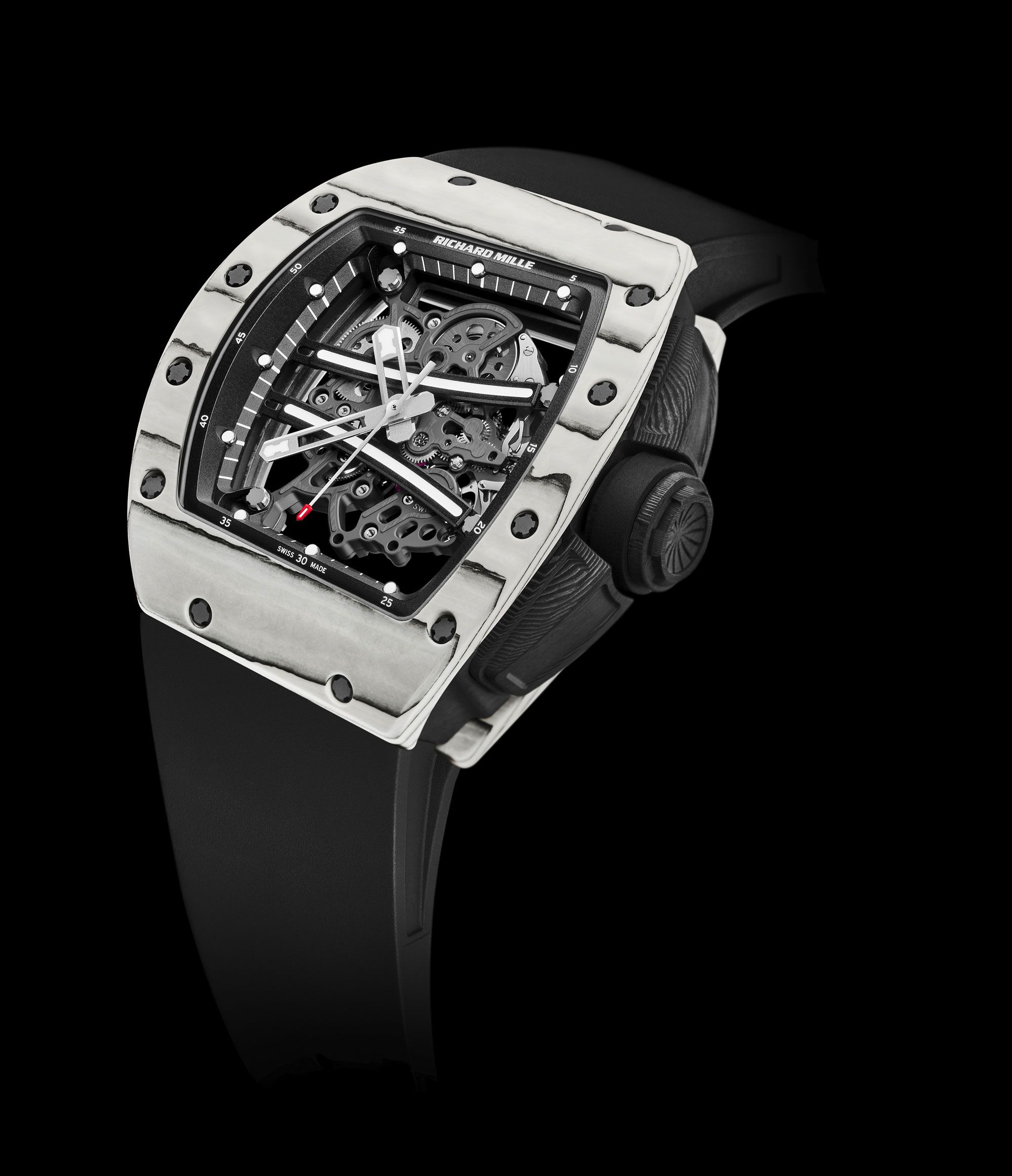 Richard Mille RM030 Titanium Automatic Arabic Skeleton Dial Watch RM 030 SEALEDRichard Mille RM030 Titanium Automatic Red Dial Watch RM030