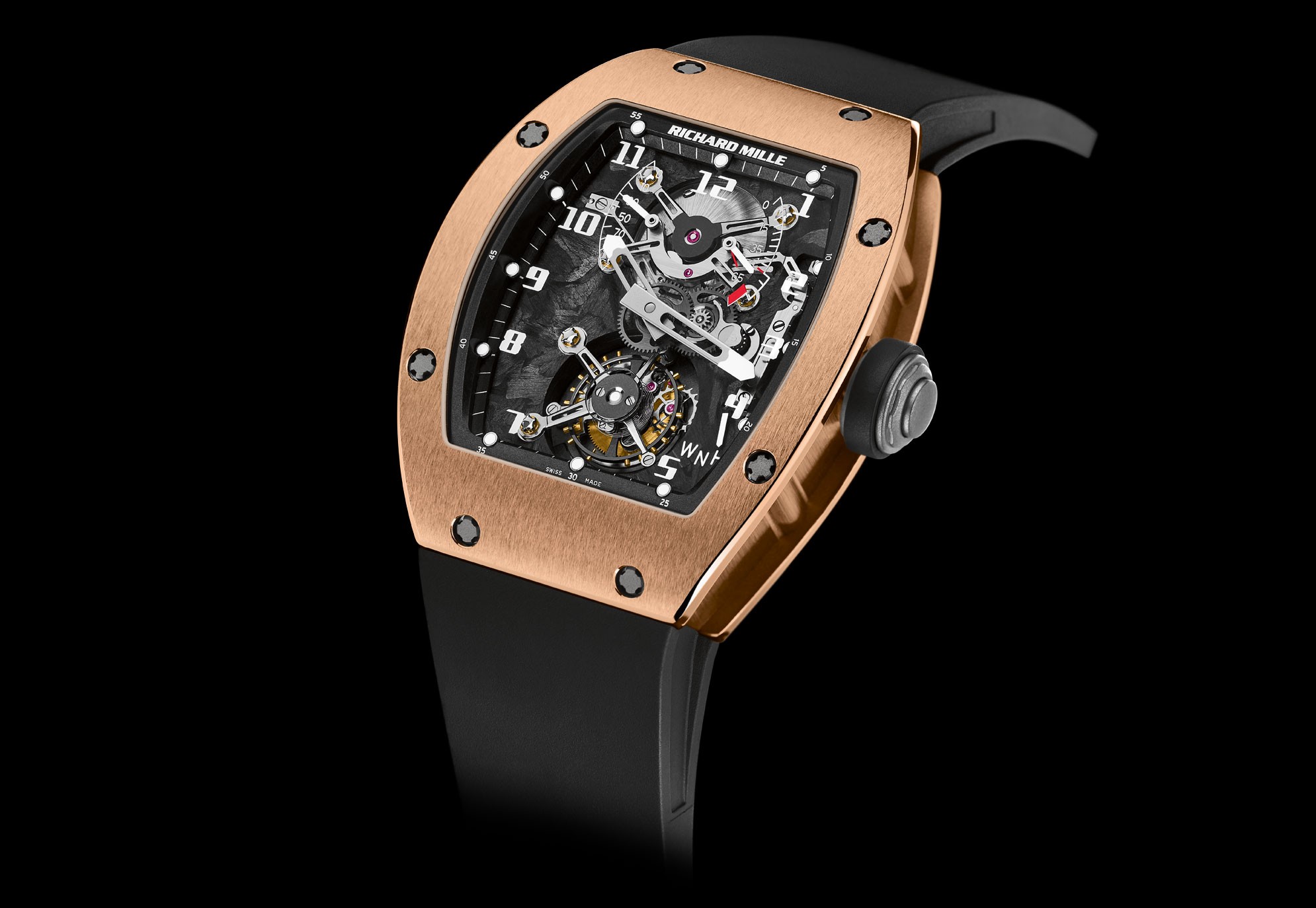 Richard Mille RM010 Skeletonised White Gold 39MM Watch