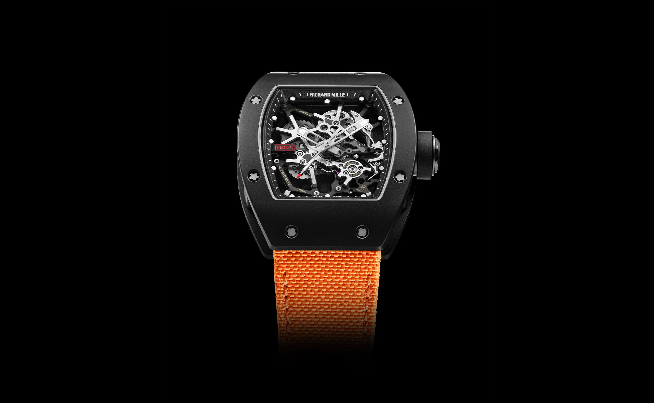 リシャールミル　RM35 ラバーベルド RM 035 : Watch ラファエル・ナダル | RICHARD MILLE