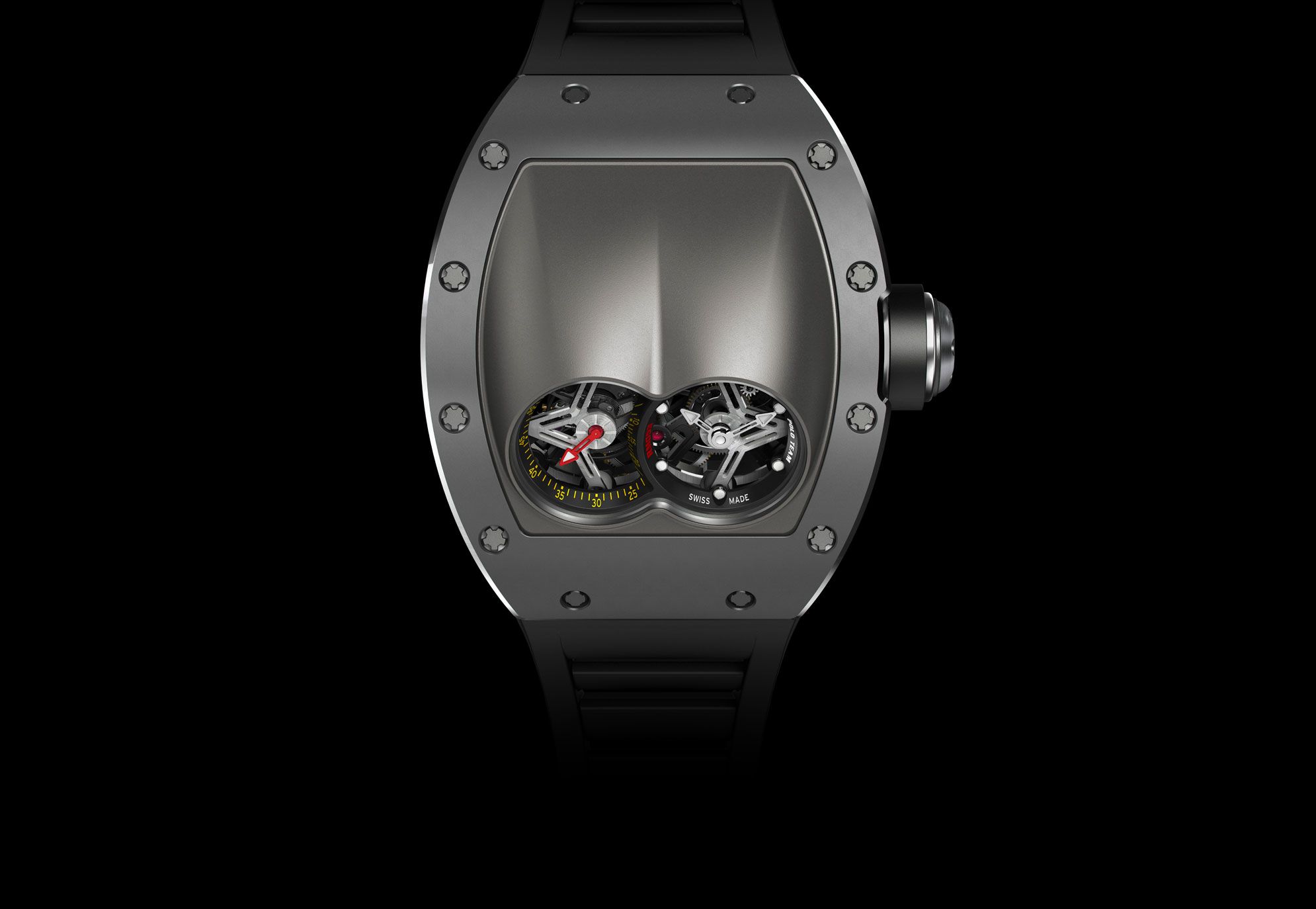 Richard Mille RM030 Titanium Automatic Arabic Skeleton Dial Watch RM 030 SEALEDRichard Mille RM030 Titanium Automatic Red Dial Watch RM030