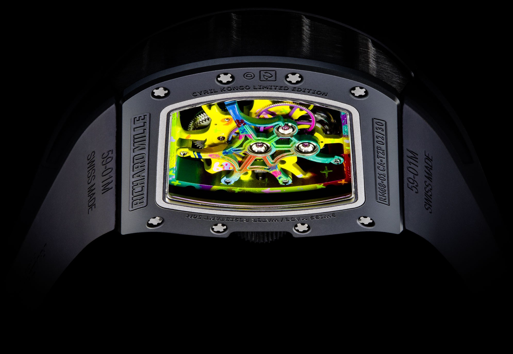 Richard Mille RM 016 Baguette Sapphire Set