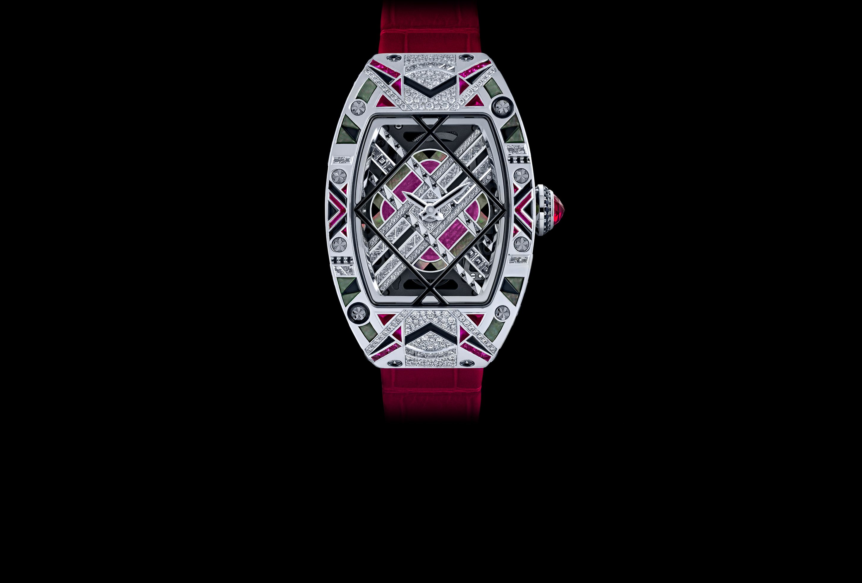 Richard mille crystal on sale watch