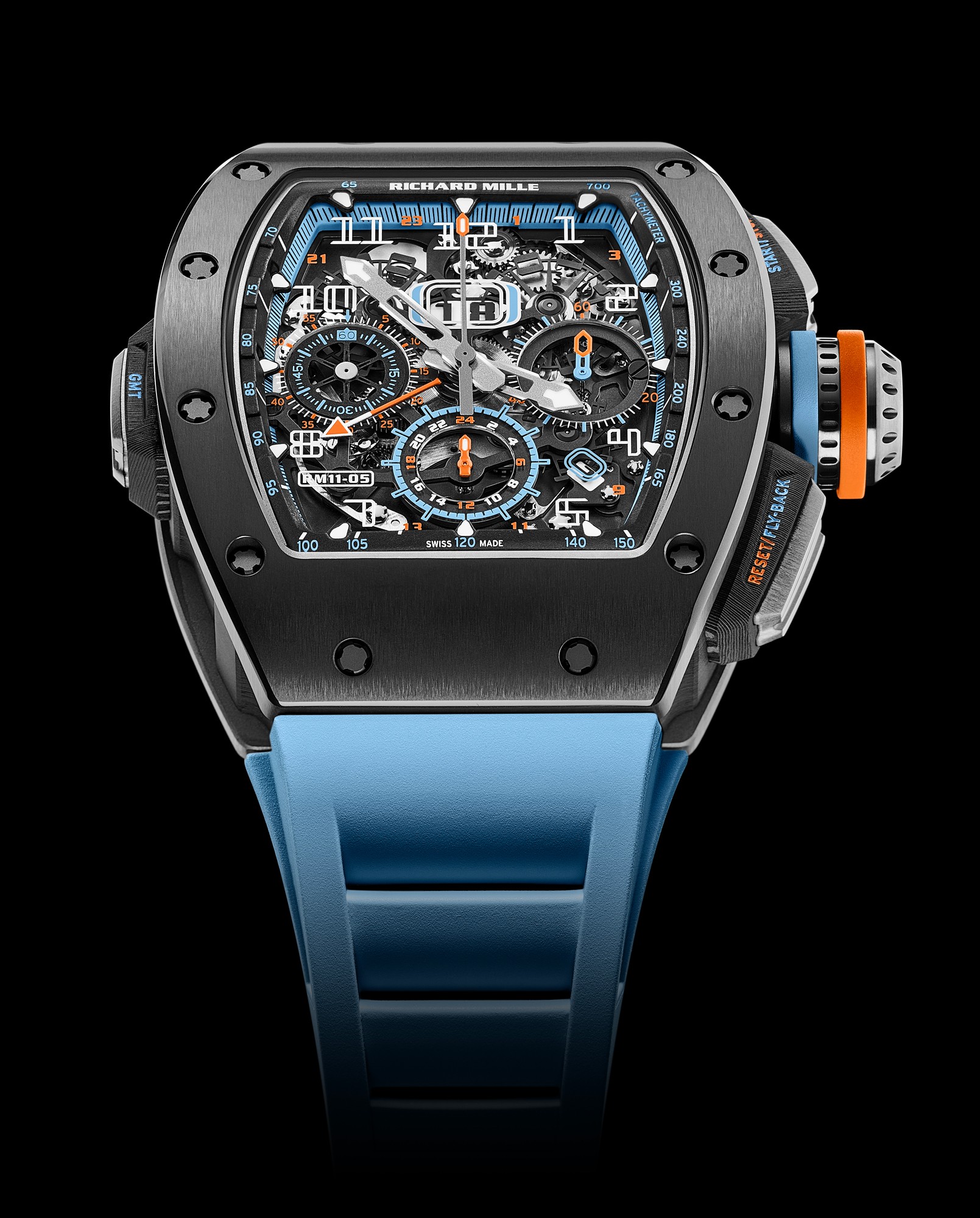 Neue Uhr Richard Mille RM 1105 Automatic Flyback Chronograph GMT