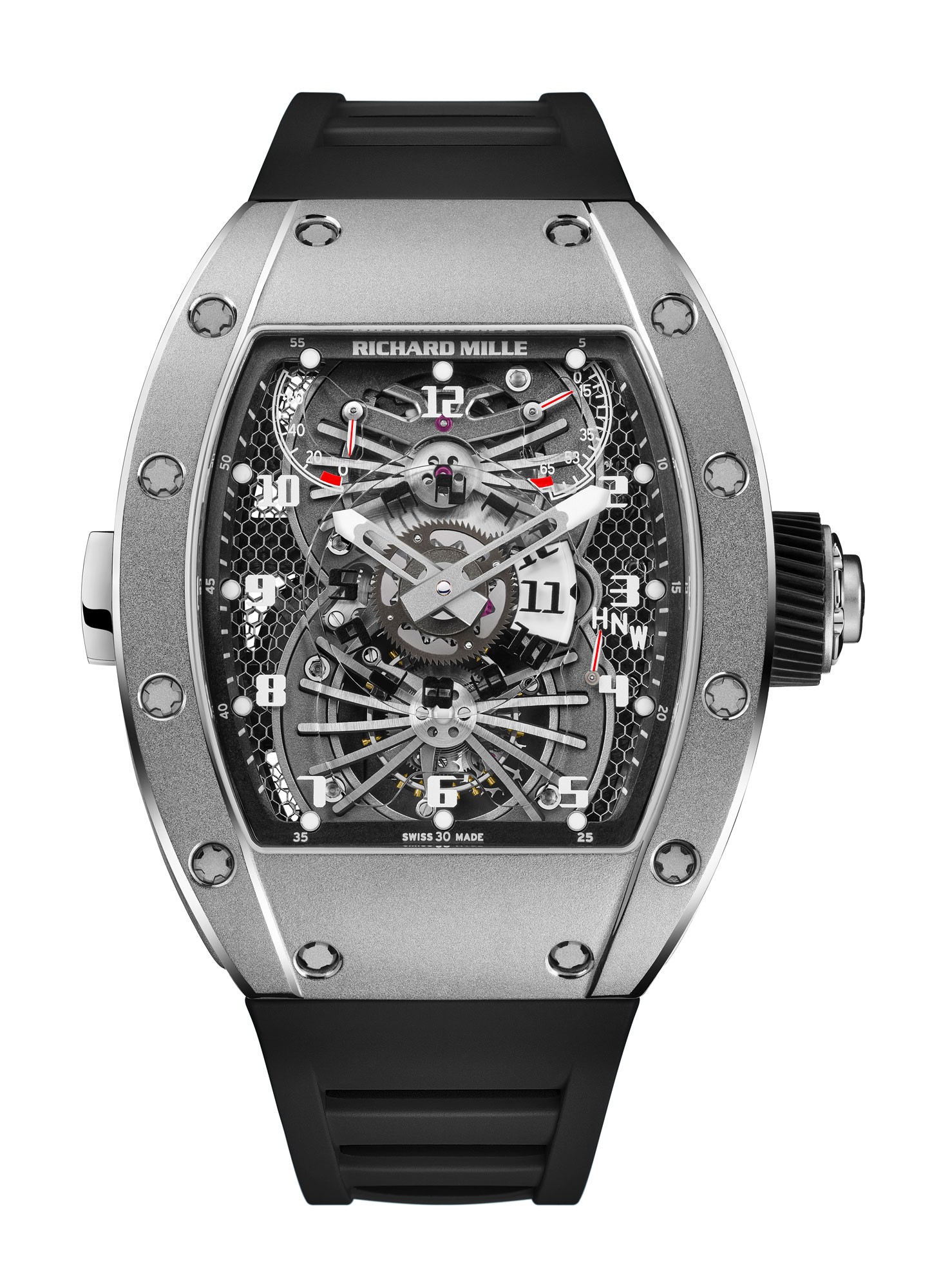 RM 022 : Watch トゥールビヨン エアロダイン デュアルタイムゾーン 