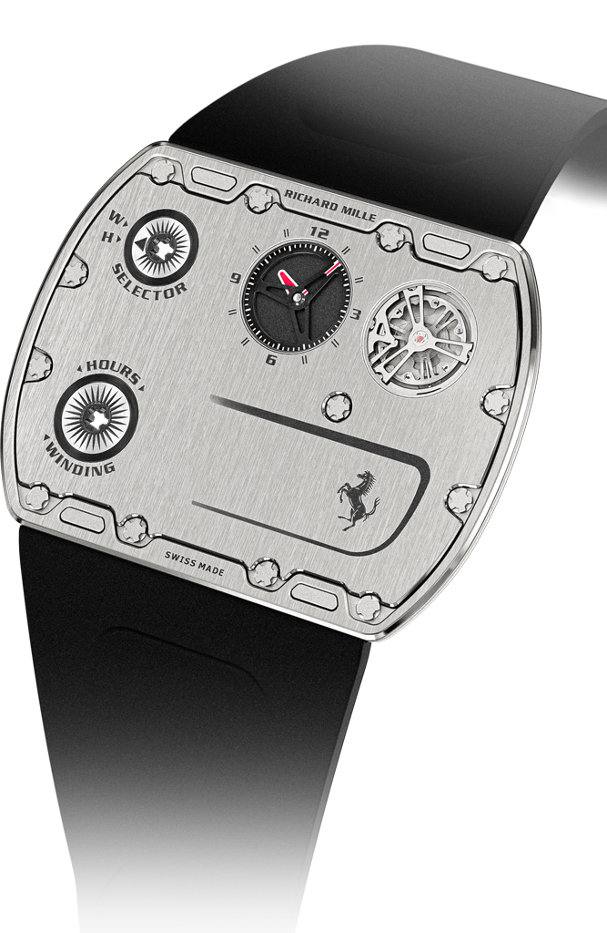 RM UP Manual winding ultraflat RM UP-01 — Grade 5 titanium