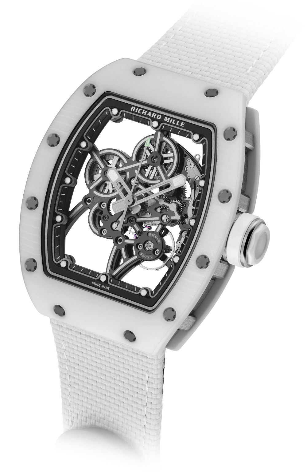 RM 55 Manual Winding RM 55-01 — Carbon TPT and Quartz TPT